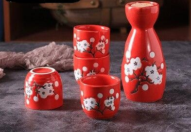 Sake Set Tsuga (11 Colors)