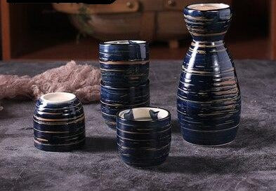 Sake Set Tsuga (11 Colors)