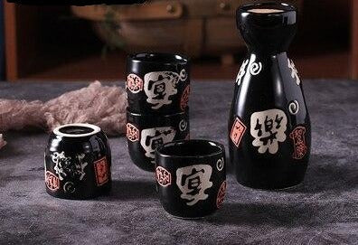 Sake Set Tsuga (11 Colors)