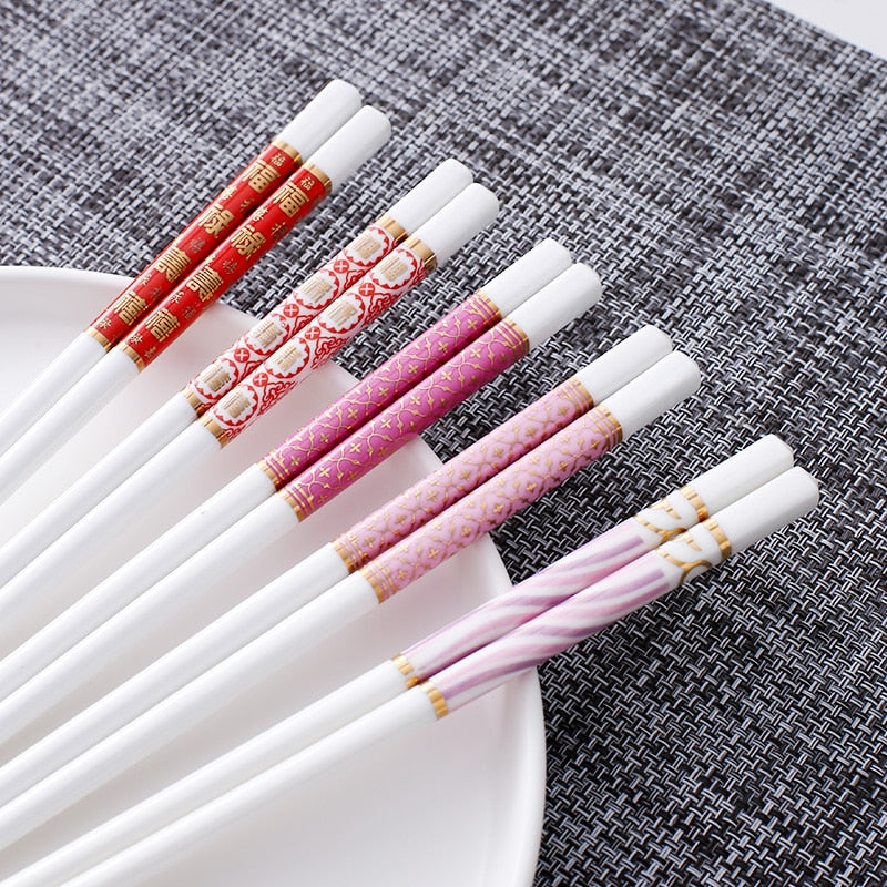 5 Pairs Chopsticks Set Thunberg (9 Colors)