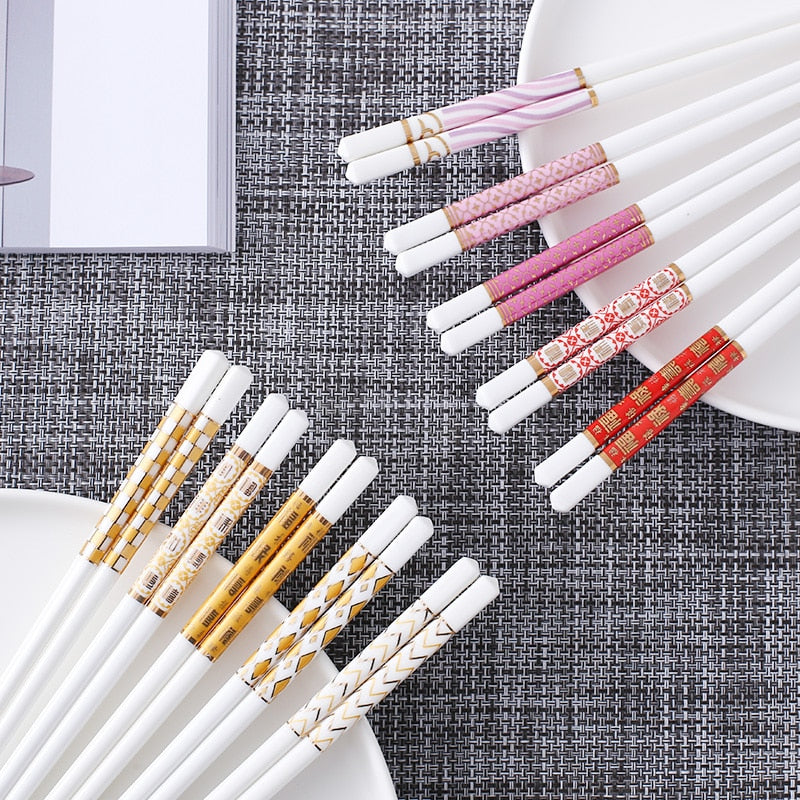 5 Pairs Chopsticks Set Thunberg (9 Colors)