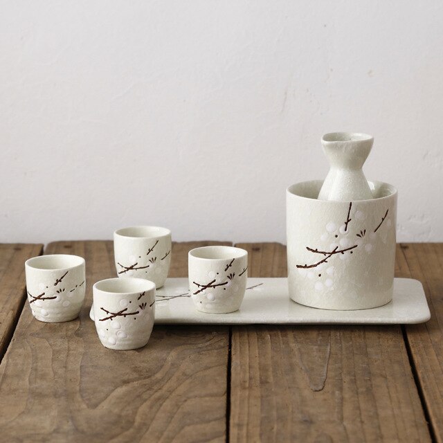 Sake Set Shiribeshi (4 Models)