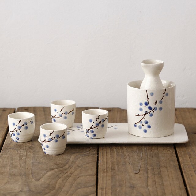 Sake Set Shiribeshi (4 Models)