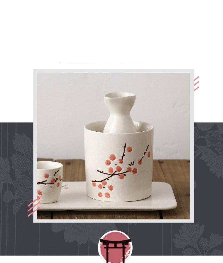 Sake Set Shiribeshi (4 Models)