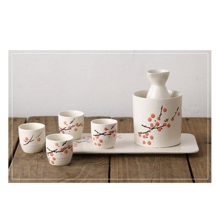 Sake Set Shiribeshi (4 Models)