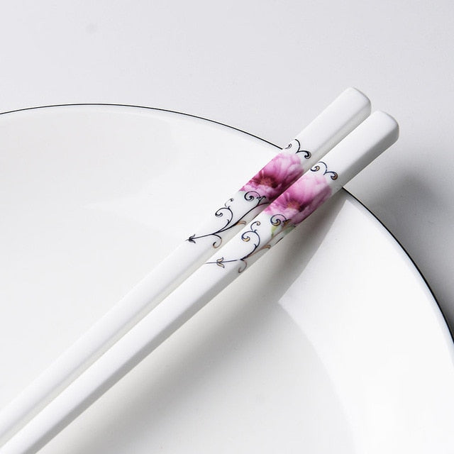 Porcelain Chopsticks Shiretoko (14 Models 10 Pairs)