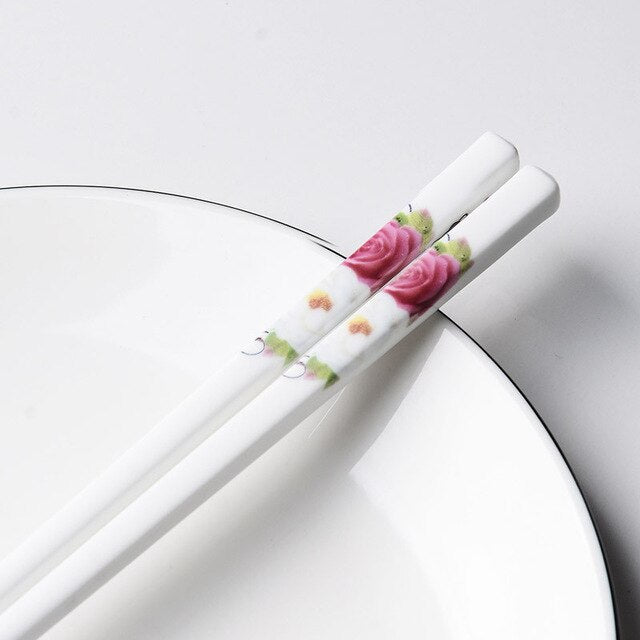 Porcelain Chopsticks Shiretoko (14 Models 10 Pairs)