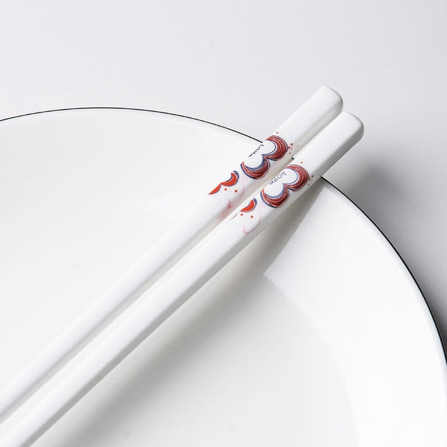 Porcelain Chopsticks Shiretoko (14 Models 10 Pairs)