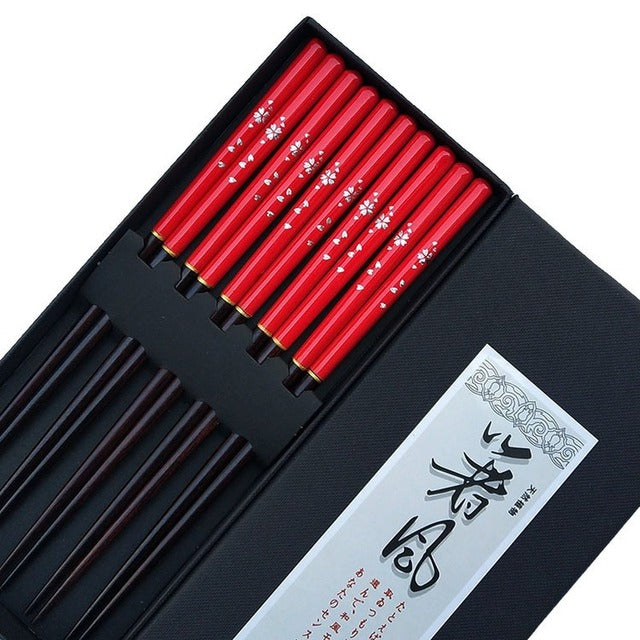 5 pairs of Chopsticks Set Akira