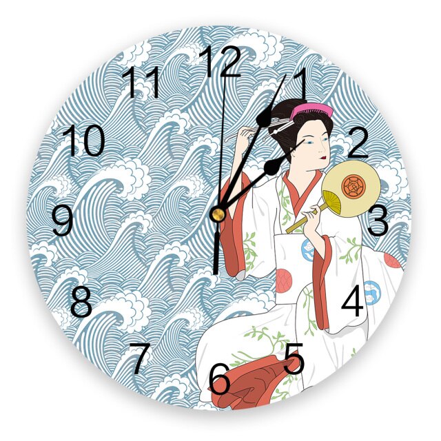 Wall Geisha Clock Oshin (20 Models)