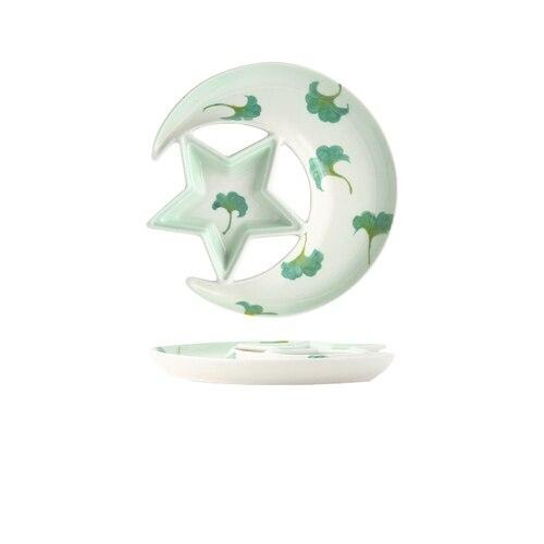 Sushi Plate with Sauce Bowl Sukai (13 Colors)