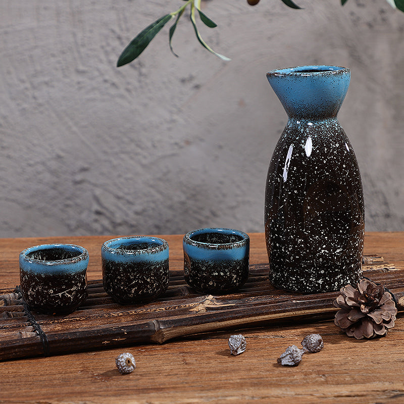 Sake Set Kaya (3 Colors & 12 Sets)