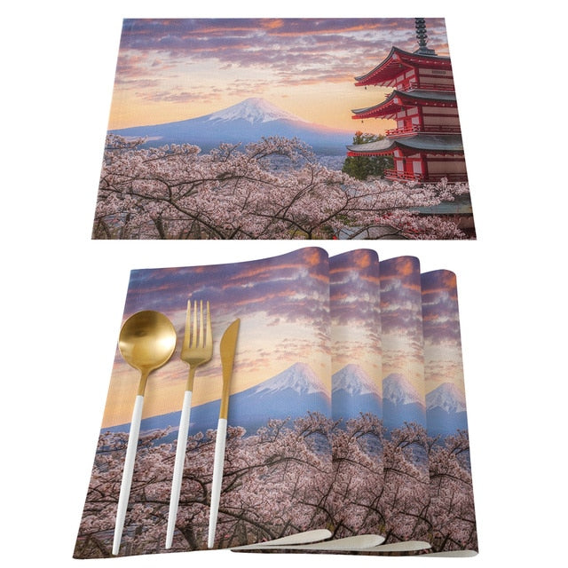 Table Mats Set Aoi
