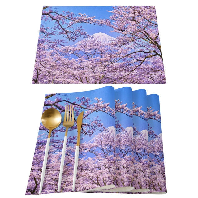 Table Mats Set Aoi