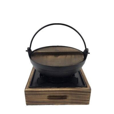 Sukiyaki Pot and Stove Set Biei (4 Sizes)