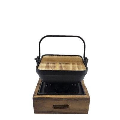 Sukiyaki Pot and Stove Set Biei (4 Sizes)