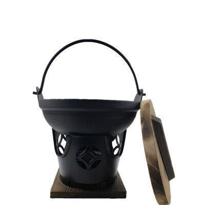 Sukiyaki Pot and Stove Set Biei (4 Sizes)