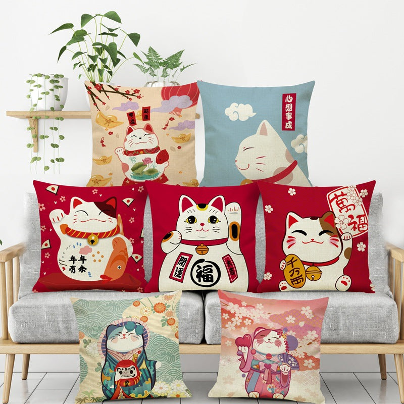 Lucky Cat Cushion (10 Models)