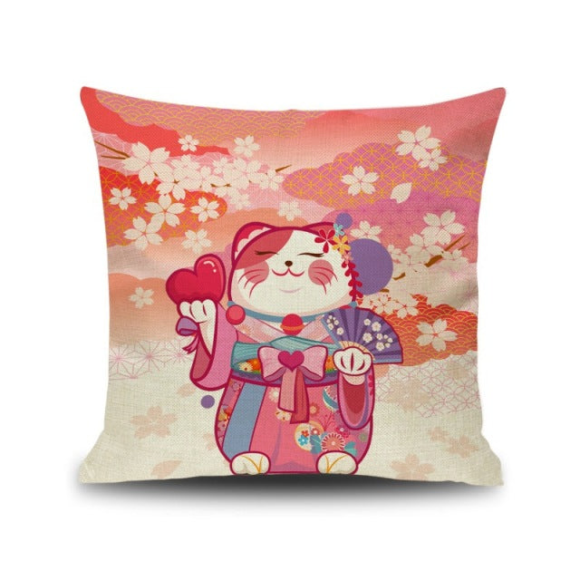 Lucky Cat Cushion (10 Models)