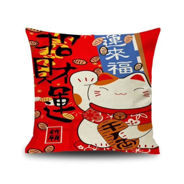 Lucky Cat Cushion (10 Models)