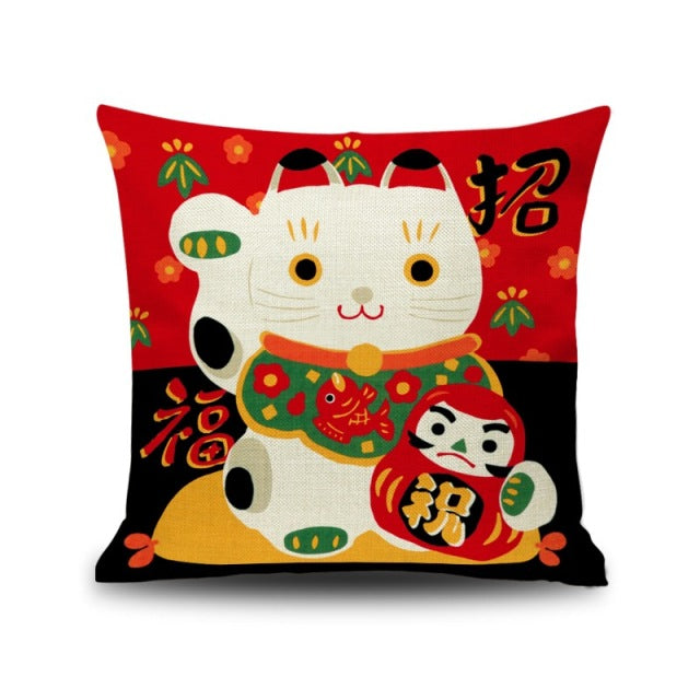 Lucky Cat Cushion (10 Models)
