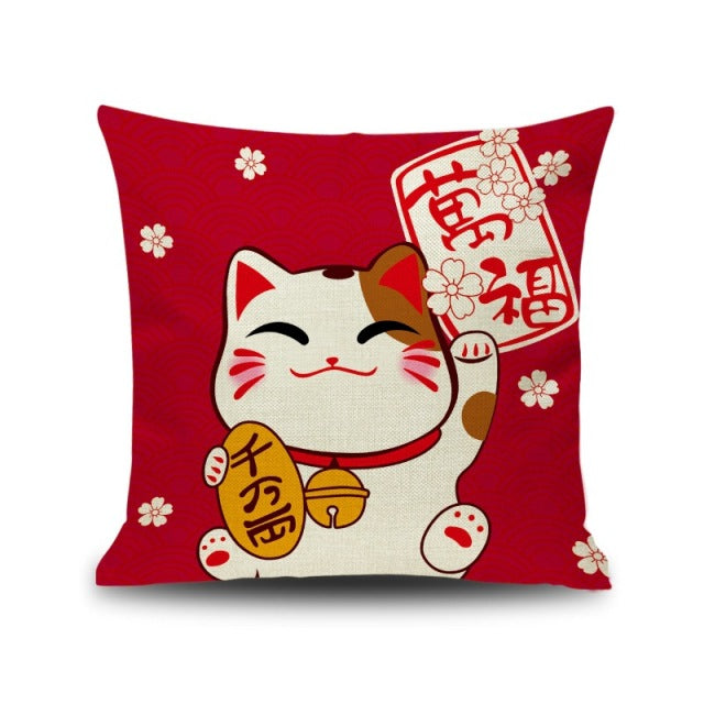 Lucky Cat Cushion (10 Models)