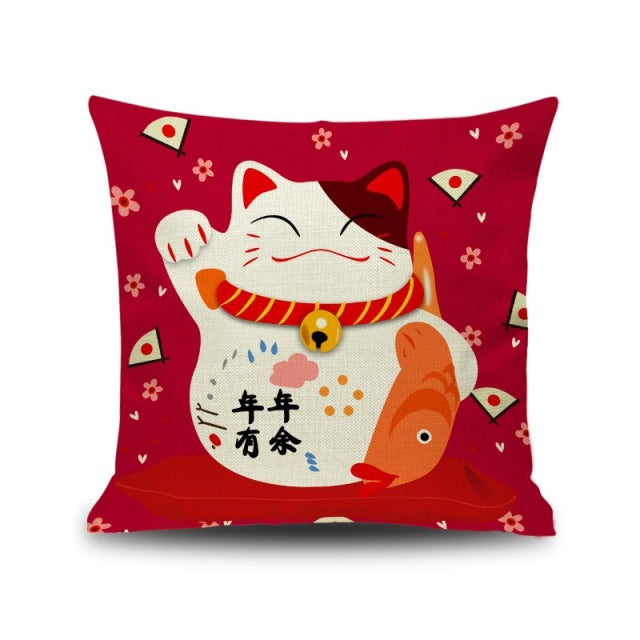 Lucky Cat Cushion (10 Models)