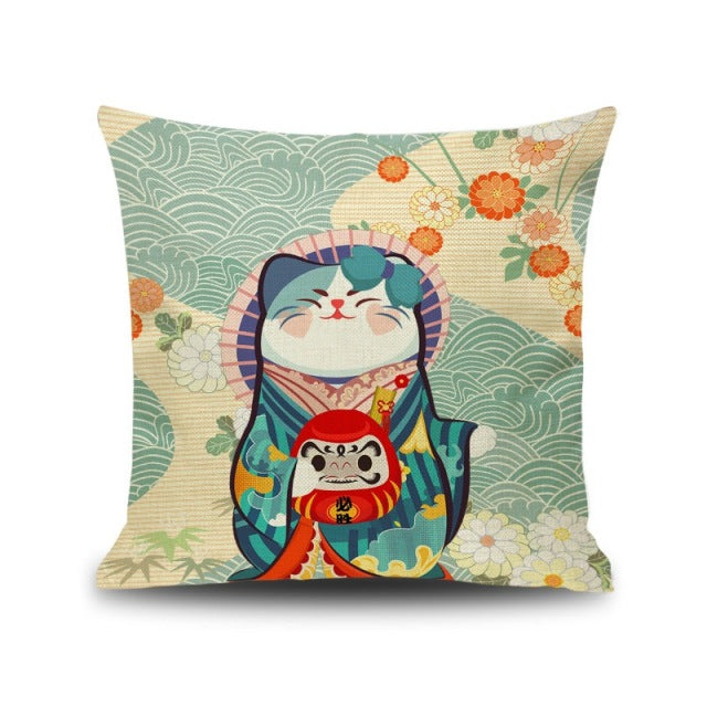 Lucky Cat Cushion (10 Models)