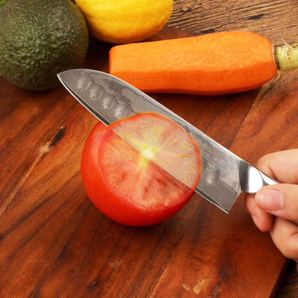 Damascus Santoku Knife Kosaka