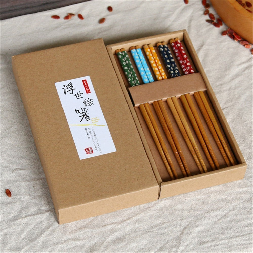 5 pairs of Chopsticks Set Osaka