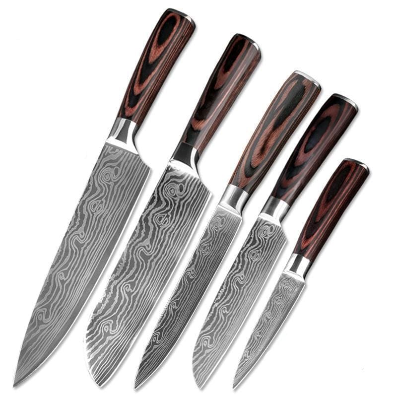 5 Knives Set Hiroo