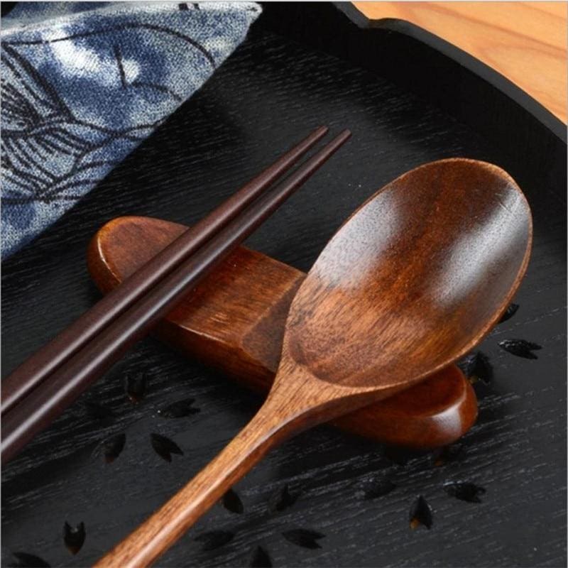 Set Wooden Chopsticks Sumida