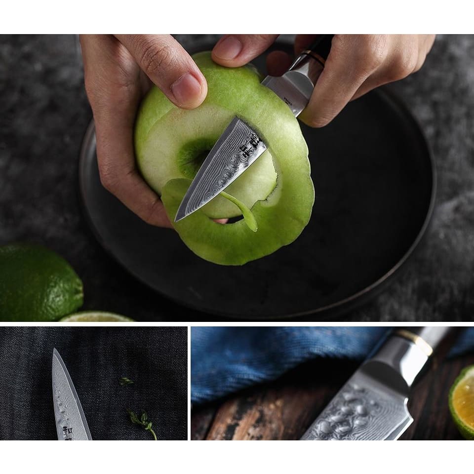 Shotoh Damascus Knife Kohana
