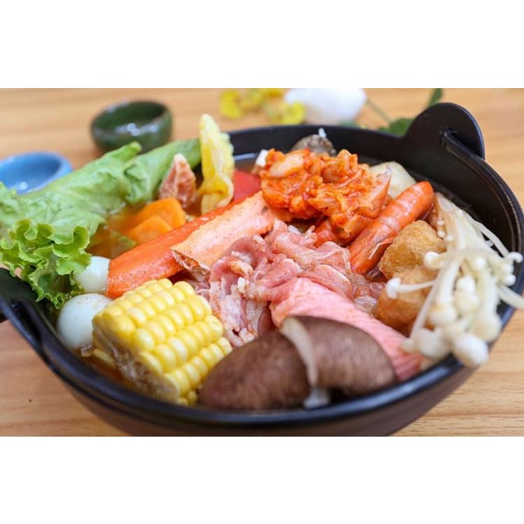 Sukiyaki Pot and Stove Set Tadashi