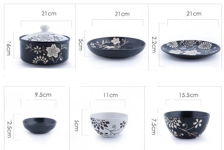 Tableware for 6 people Keiji