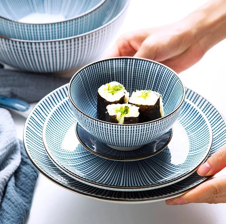 Tableware for 6 people Aki