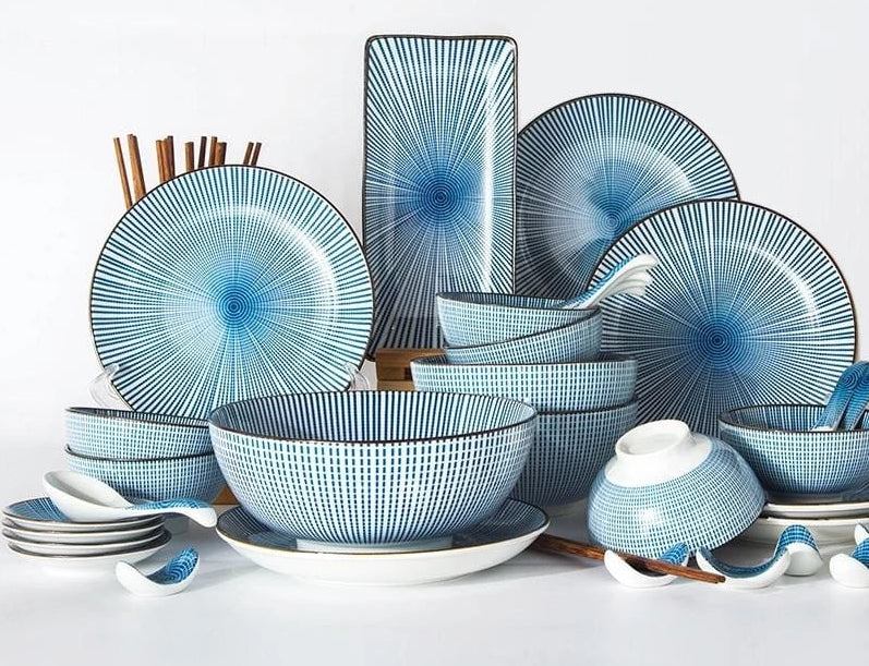 Tableware for 6 people Aki