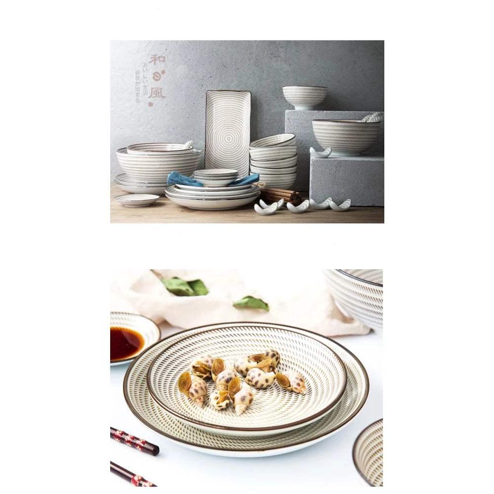 Tableware for 6 people Kiyoshi
