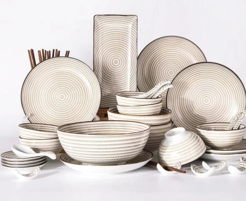 Tableware for 6 people Kiyoshi