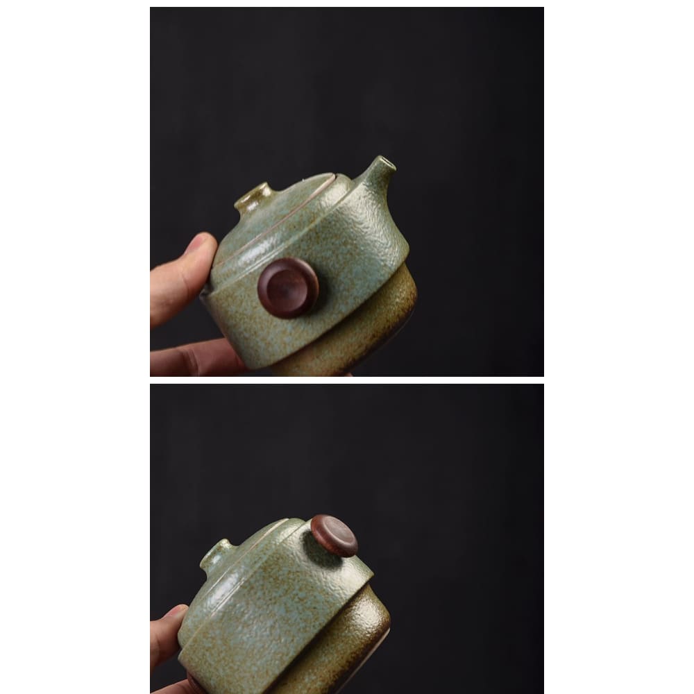 Teapot with 2 Teacups Travel Set Hitomi ( 3 colors)