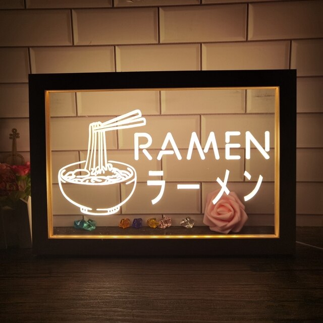 Ramen Noodles Neon Lamp