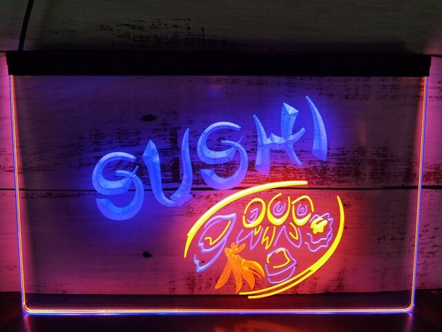 Sushi Food Neon Lamp