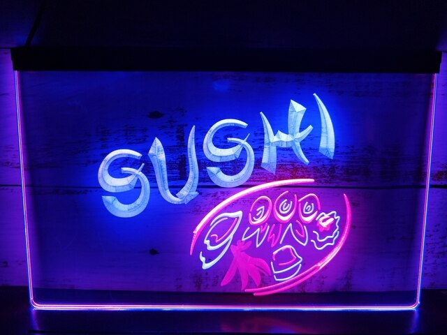 Sushi Food Neon Lamp