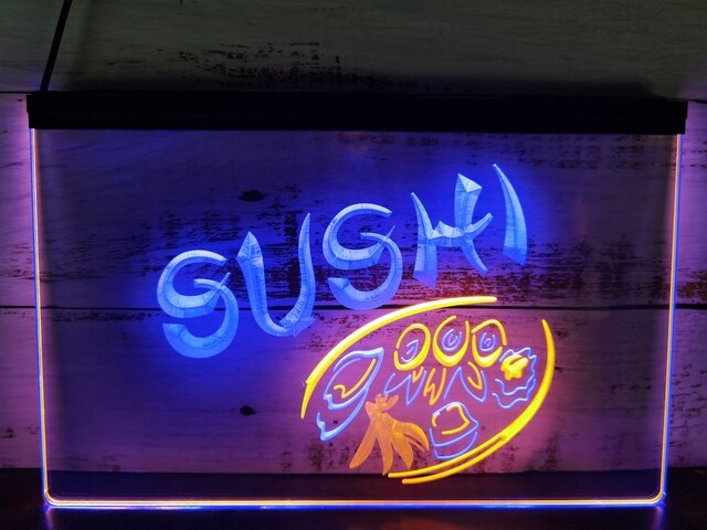 Sushi Food Neon Lamp