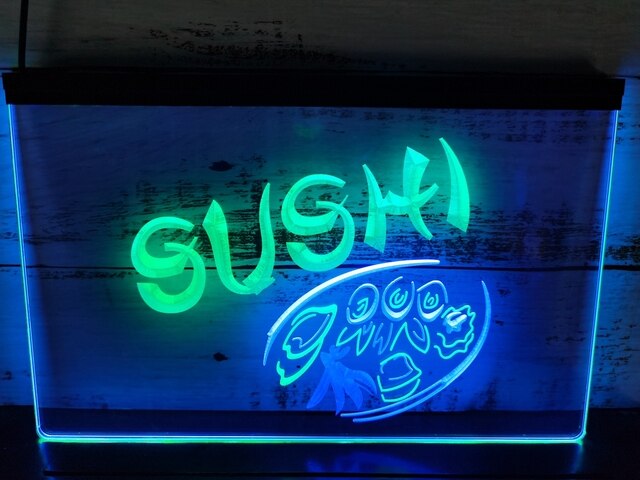 Sushi Food Neon Lamp