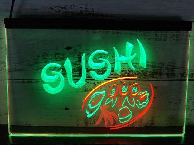 Sushi Food Neon Lamp