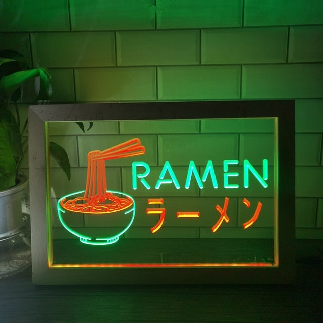 Ramen Noodles Neon Lamp