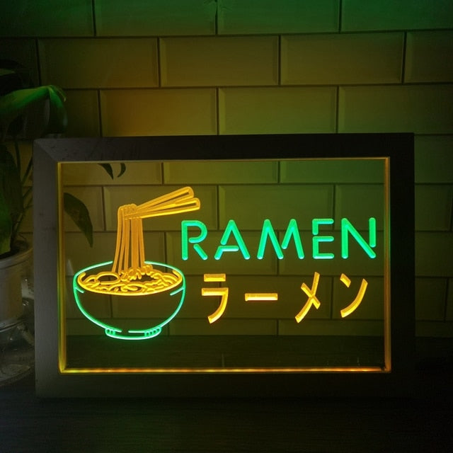 Ramen Noodles Neon Lamp