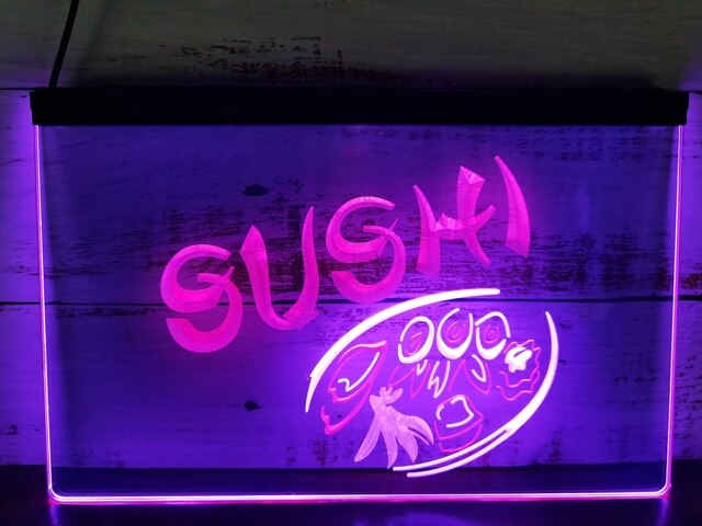 Sushi Food Neon Lamp