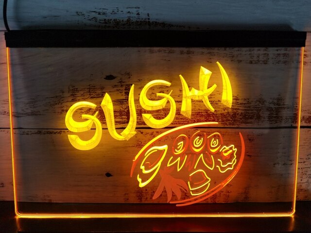 Sushi Food Neon Lamp